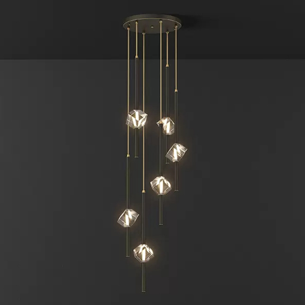 Подвесной Светильник Socrates B Combo L6 Black By Imperiumloft