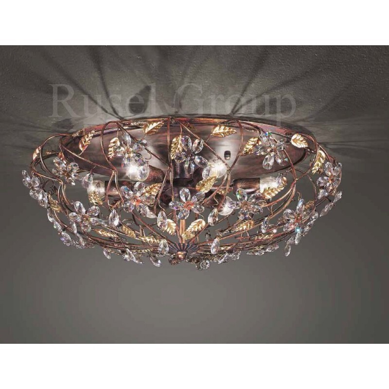 Потолочный светильник MM Lampadari OVALI 6681/P4