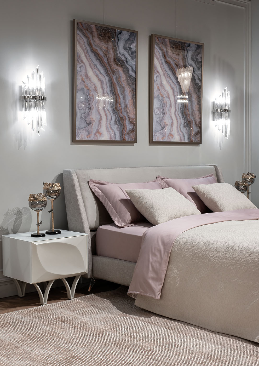 Покрывало "Иллюзия" 180х230см бежевое Garda Decor 16AMR-IL180230-POKR BEG