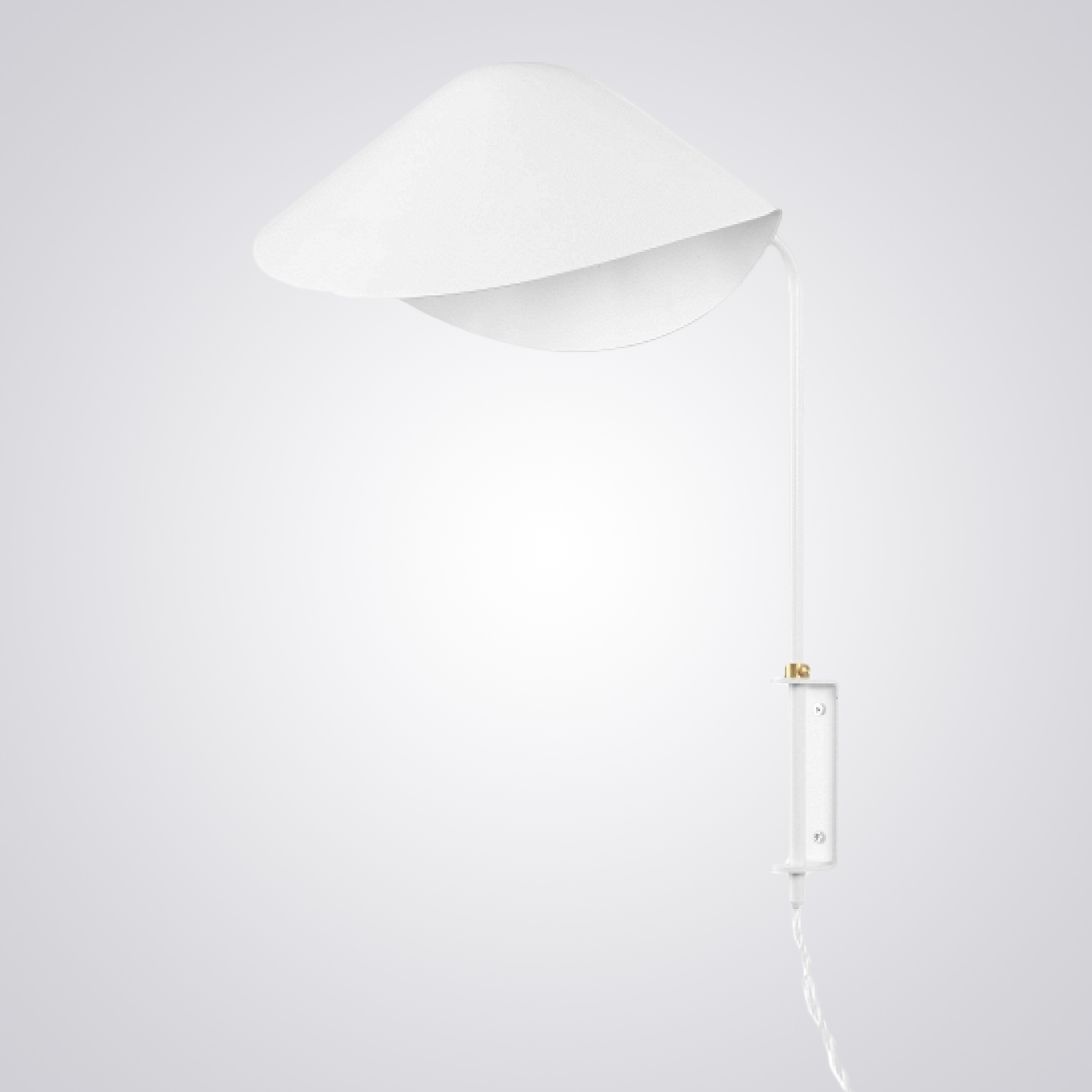 Бра LAMPARA MOUILLE ARM white by ImperiumLoft