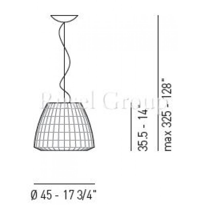 Подвесной светильник Axo Light BELL SP 45