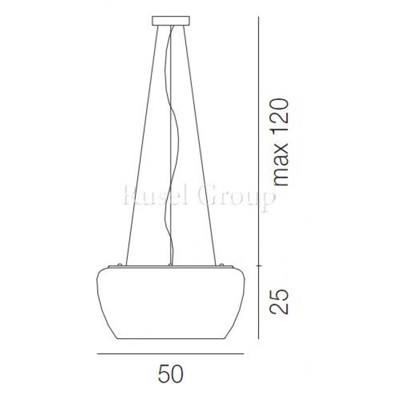 Подвесной светильник Vistosi IMPLODE SP 50