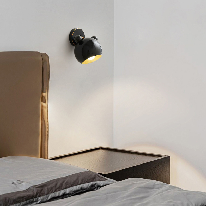 Настенный светильник BEAR W Black by ImperiumLoft