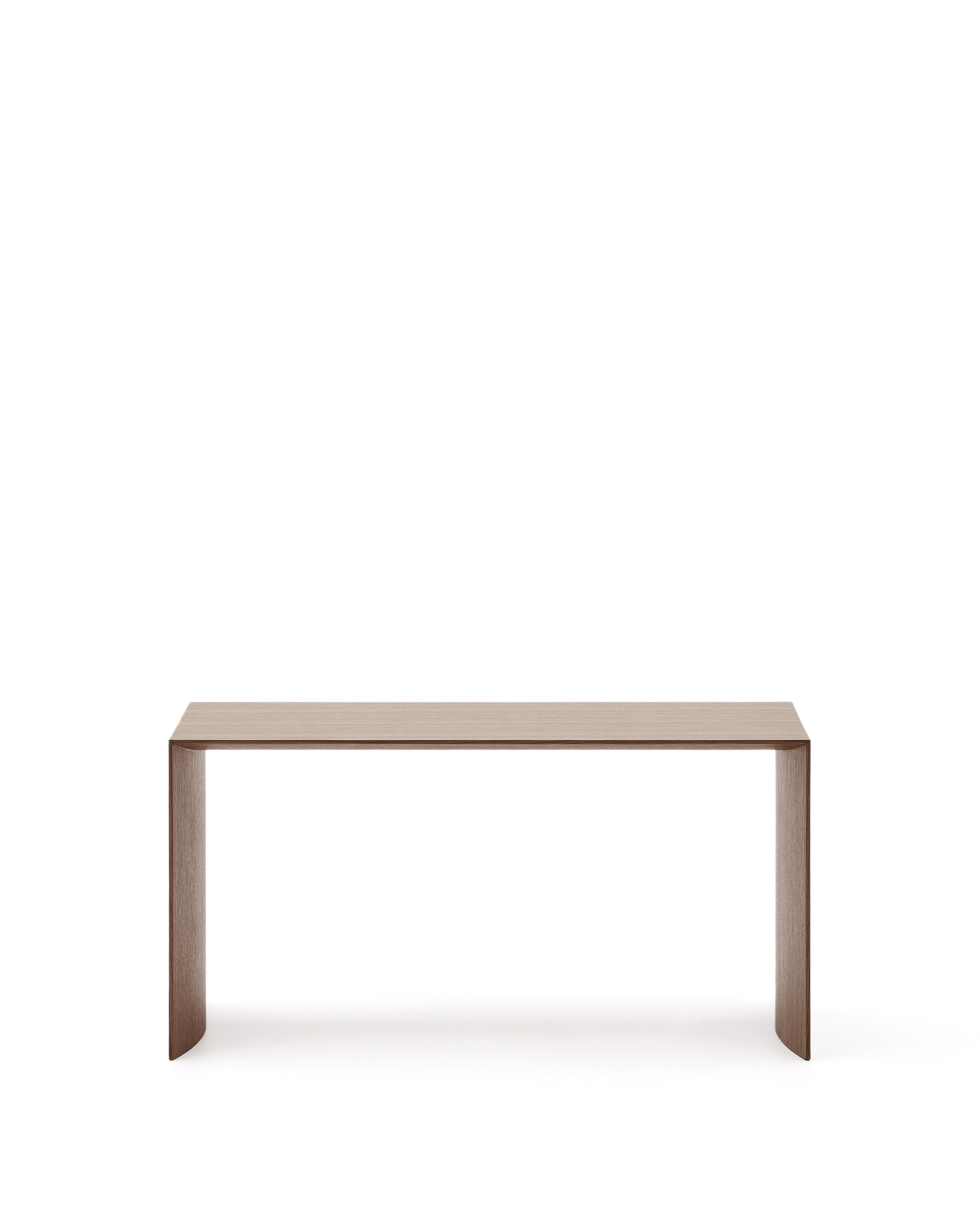 Litto Журнальный столик из шпона ореха с отделкой натурального цвета, 90 x 45 см La Forma (ex Julia Grup)