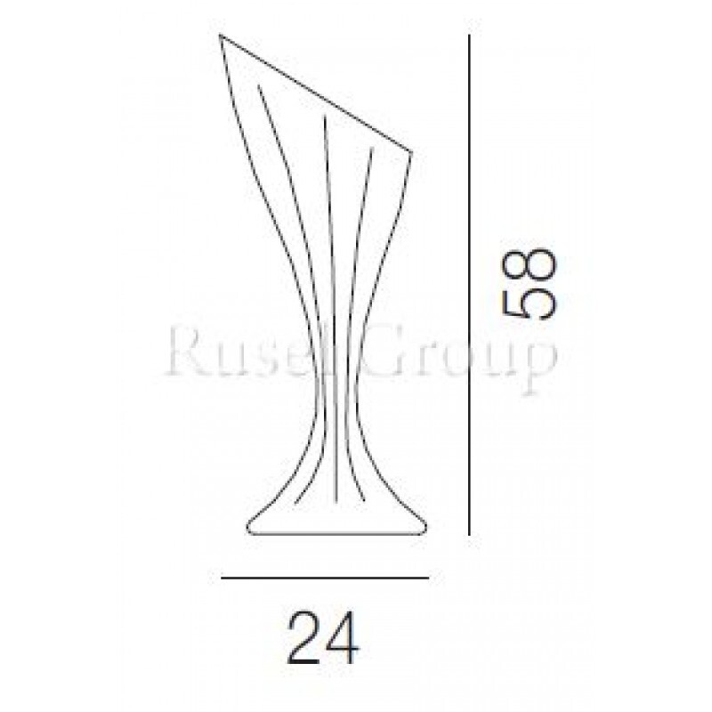 Настольная лампа Vistosi COMARI LT G