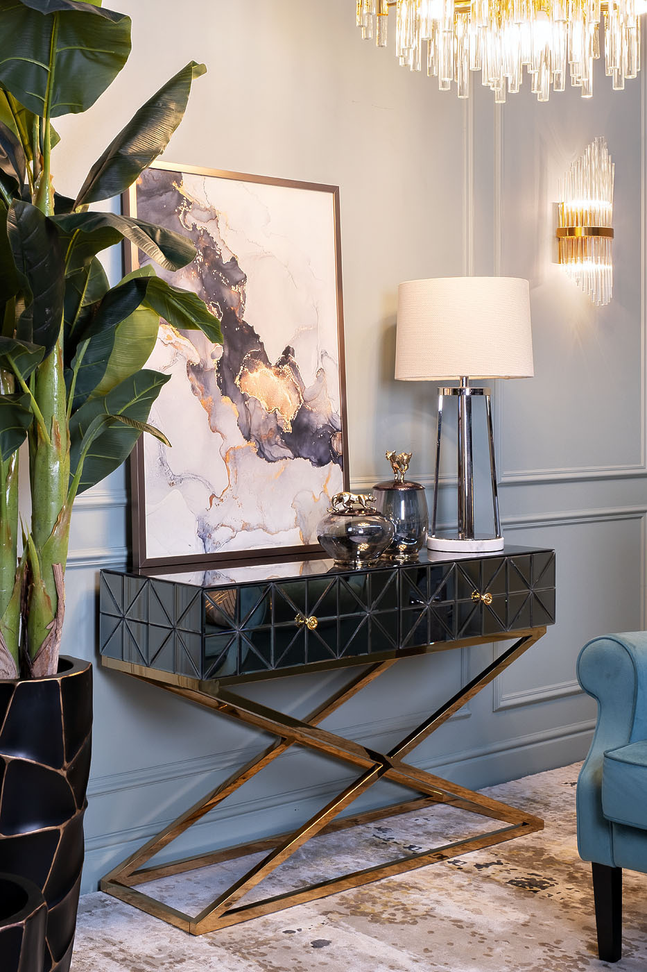 Постеры "Мраморный диптих-1" Garda Decor 89VOR-MARBLE5/2