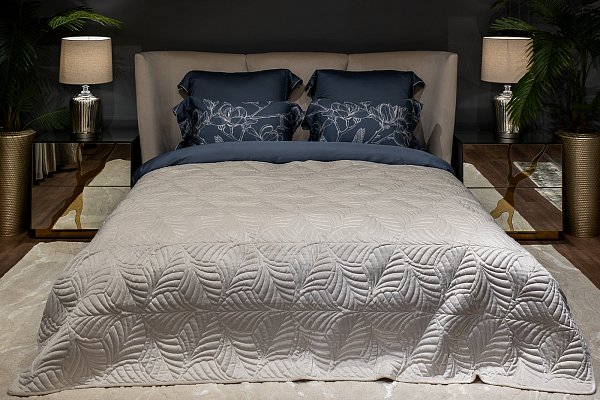 Покрывало Флора кремовое Garda Decor 177HON-60260