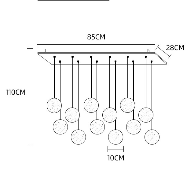 Подвесной светильник FRESH MORE L12 Диск by ImperiumLoft