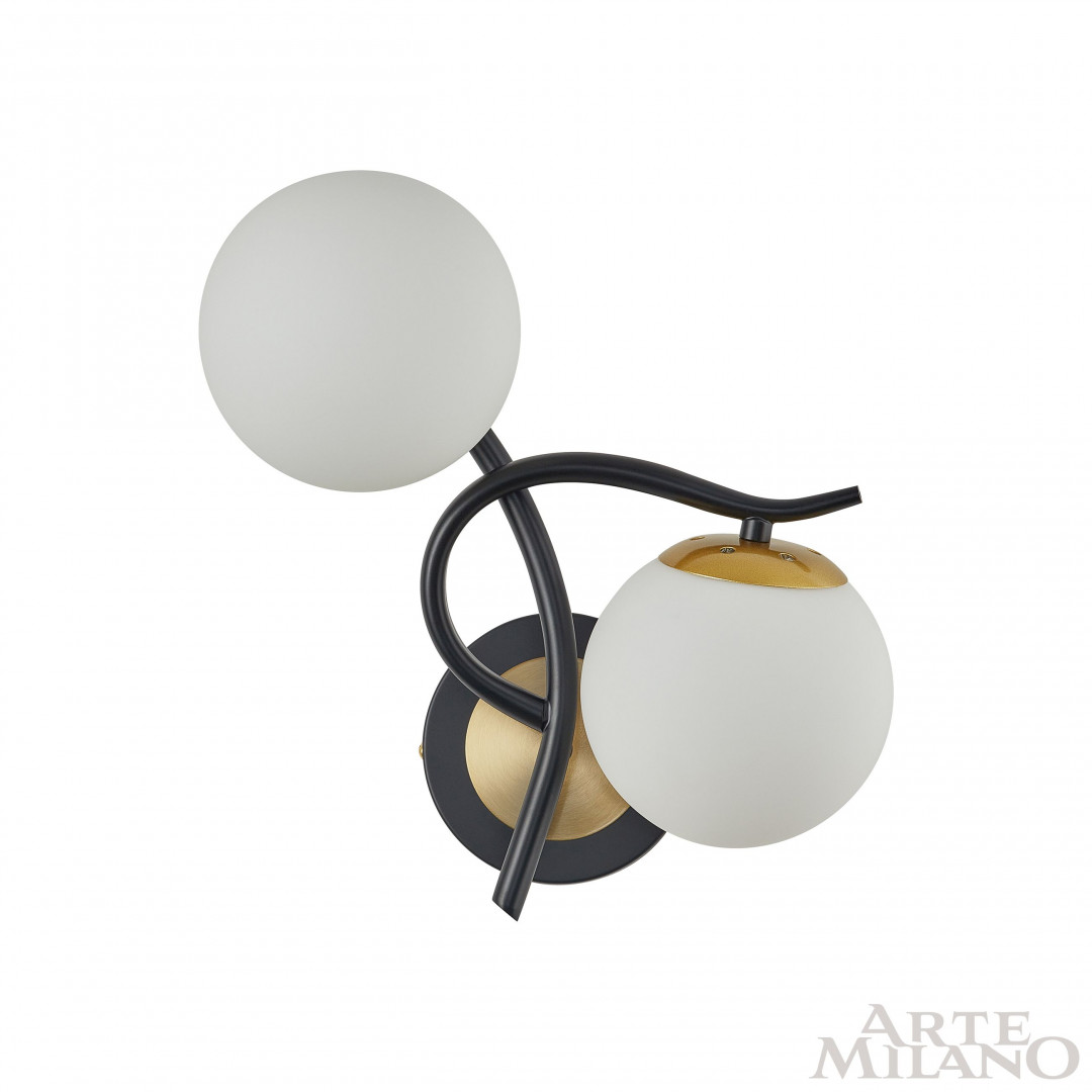 Бра 273408/2B BK/GD Arte Milano