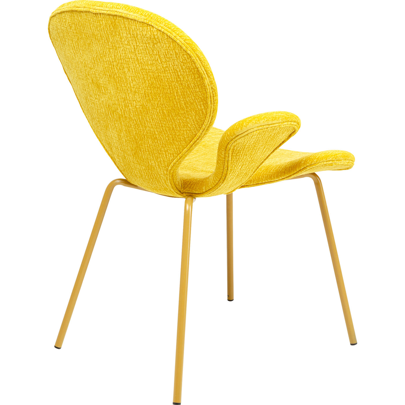 Стул с подлокотниками Soft Petal Yellow Mono KARE 71245