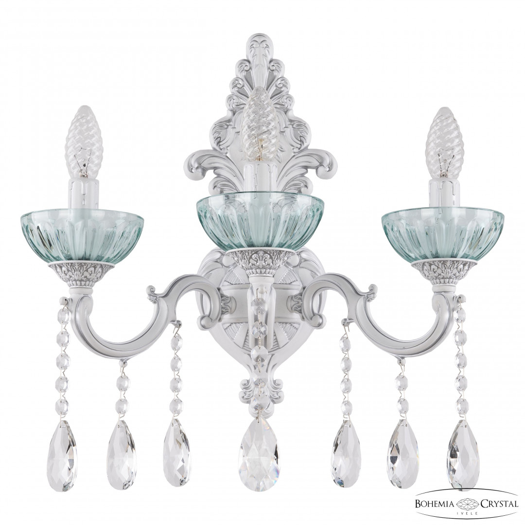 Бра хрустальные AL7801B15/3/175 A WMN P Birusa/M-1H Bohemia Ivele Crystal