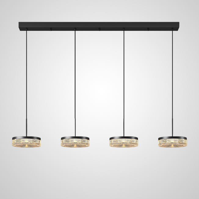 Подвесной светильник RIGO COMBO L78 Black by ImperiumLoft