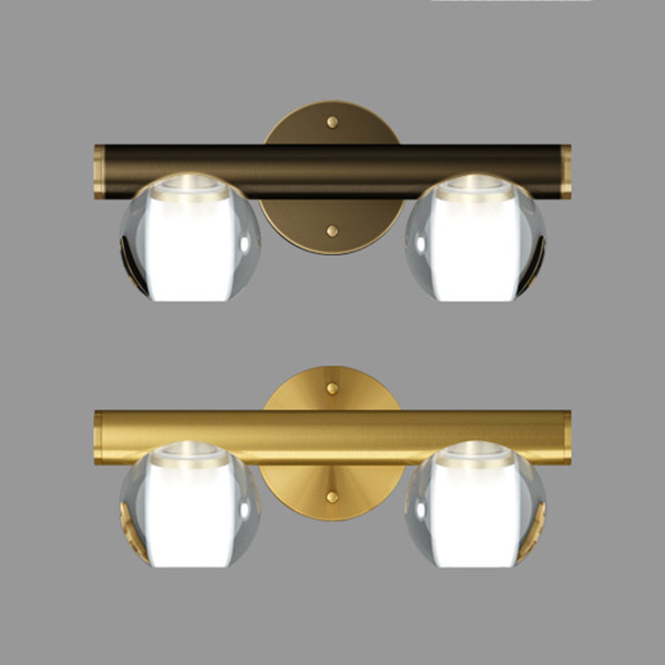 Настенный светильник ILIANA WALL A Brass Black by ImperiumLoft