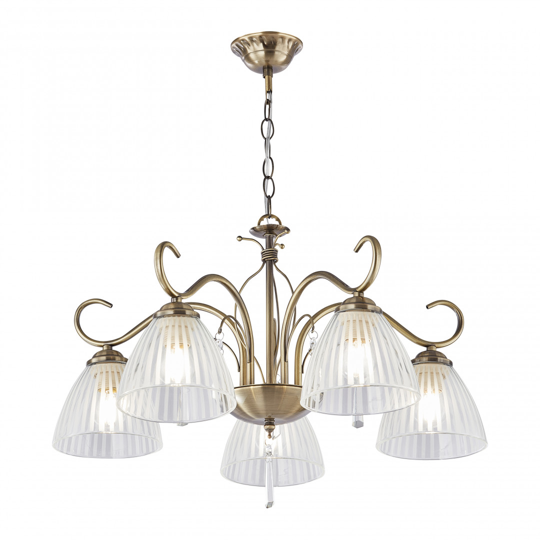 Люстра подвесная с плафонами 338656/5 AB Arte Milano