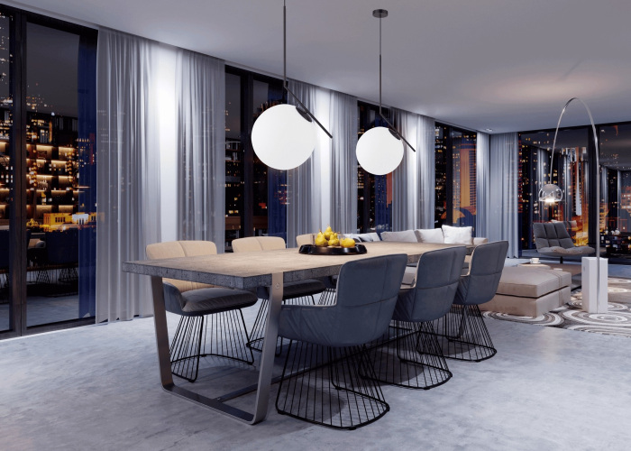 Подвесной светильник Lumina Deco LDP 1215-300 WT+BK