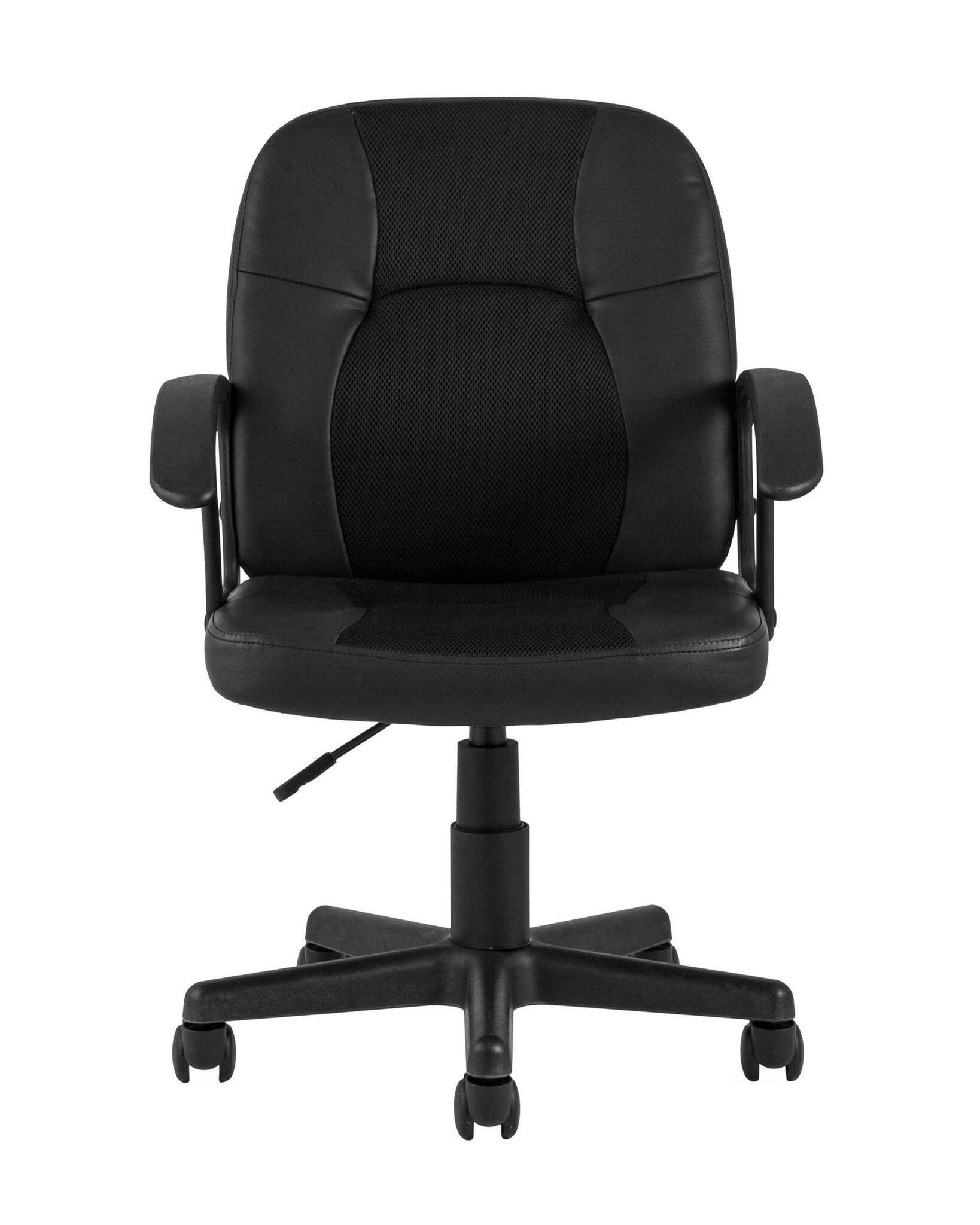 Кресло офисноеs Comfort экокожа черное TopChairs