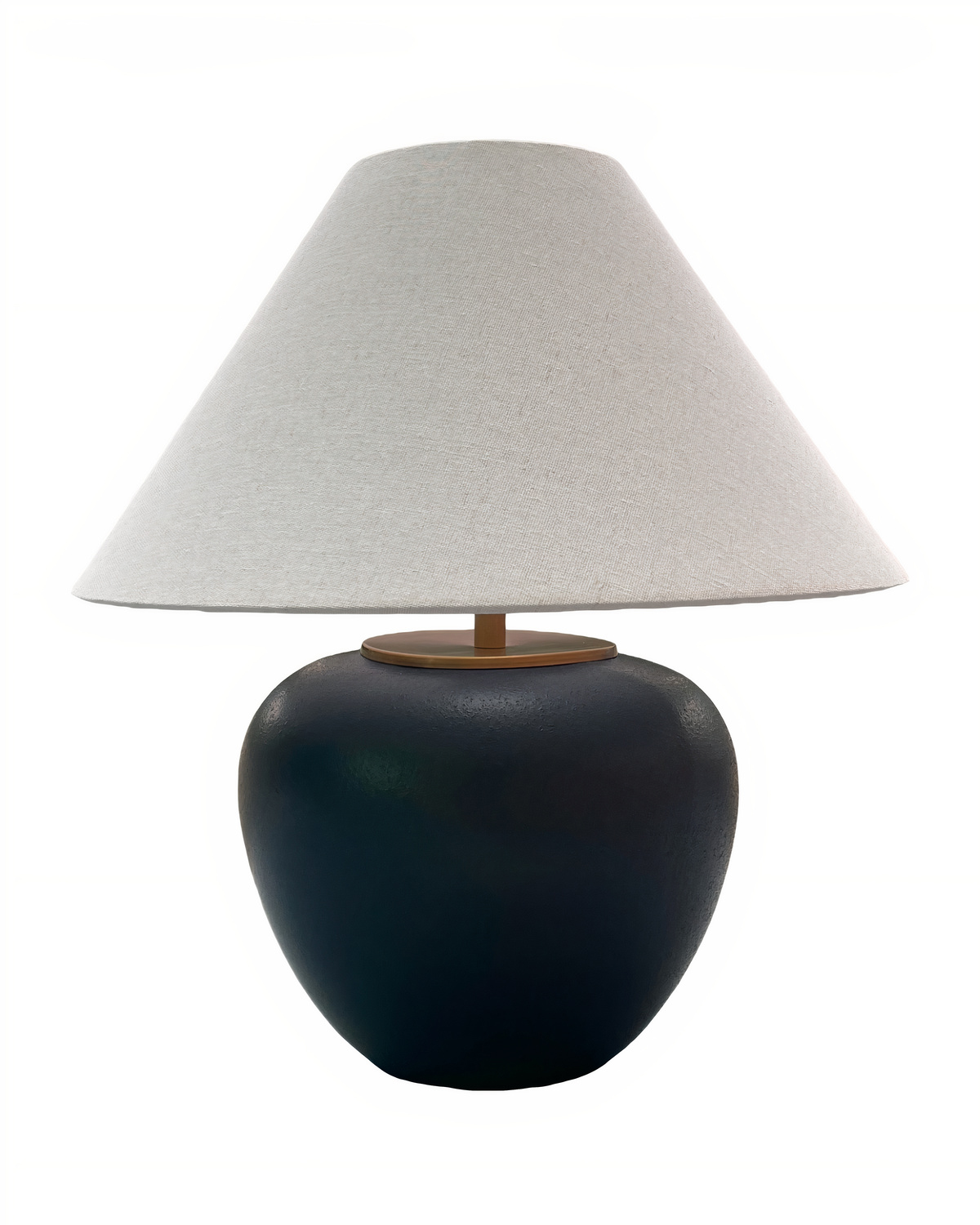 Черная настольная лампа Ноэл Louvre Home LTL454943MGI