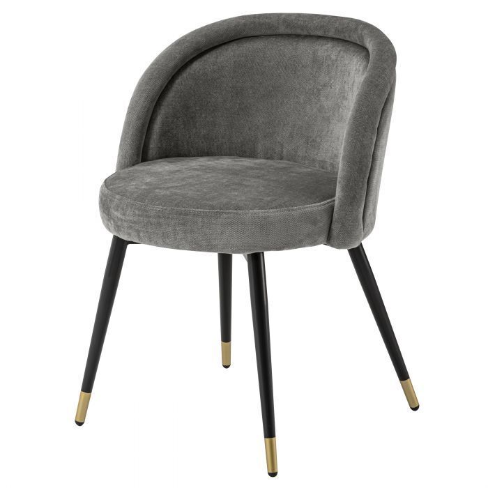 Обеденный стул Eichholtz Chloé clarck grey 114528