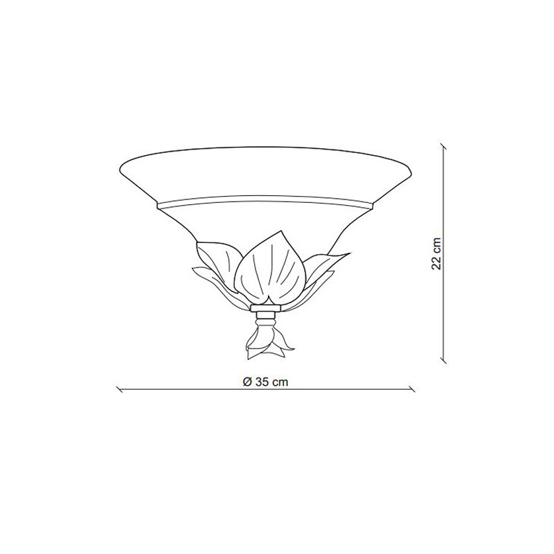 Потолочный светильник BAGA 846