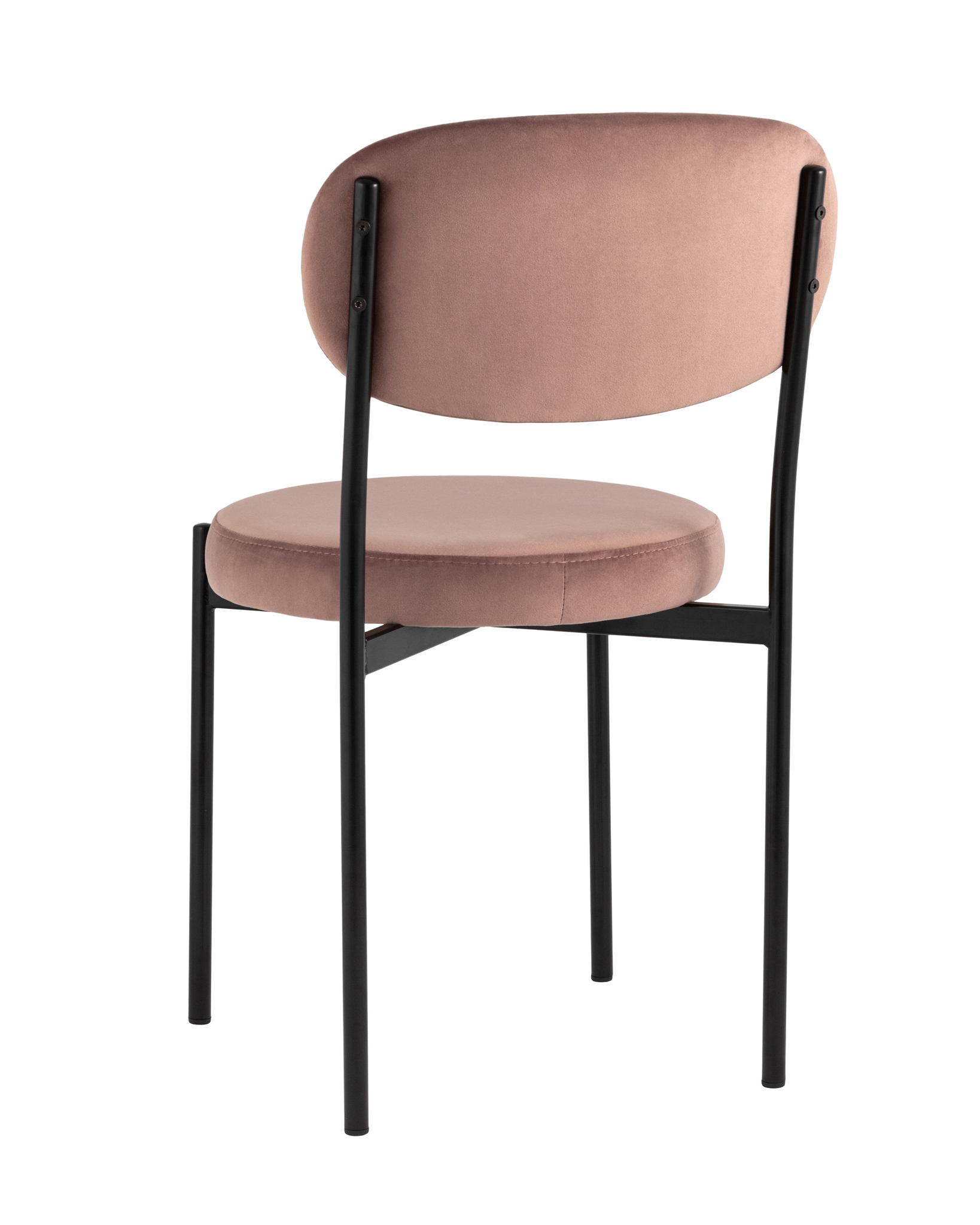 Стул Бриф велюр пыльно-розовый Stool Group