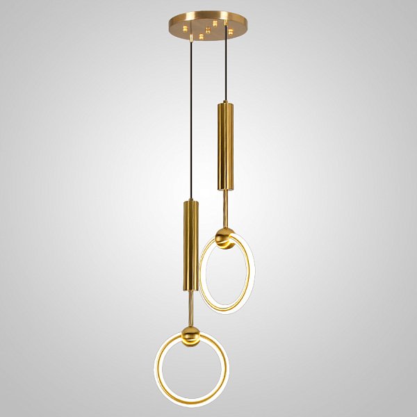 Подвесной светильник FINNUR B DUO A Brass by ImperiumLoft