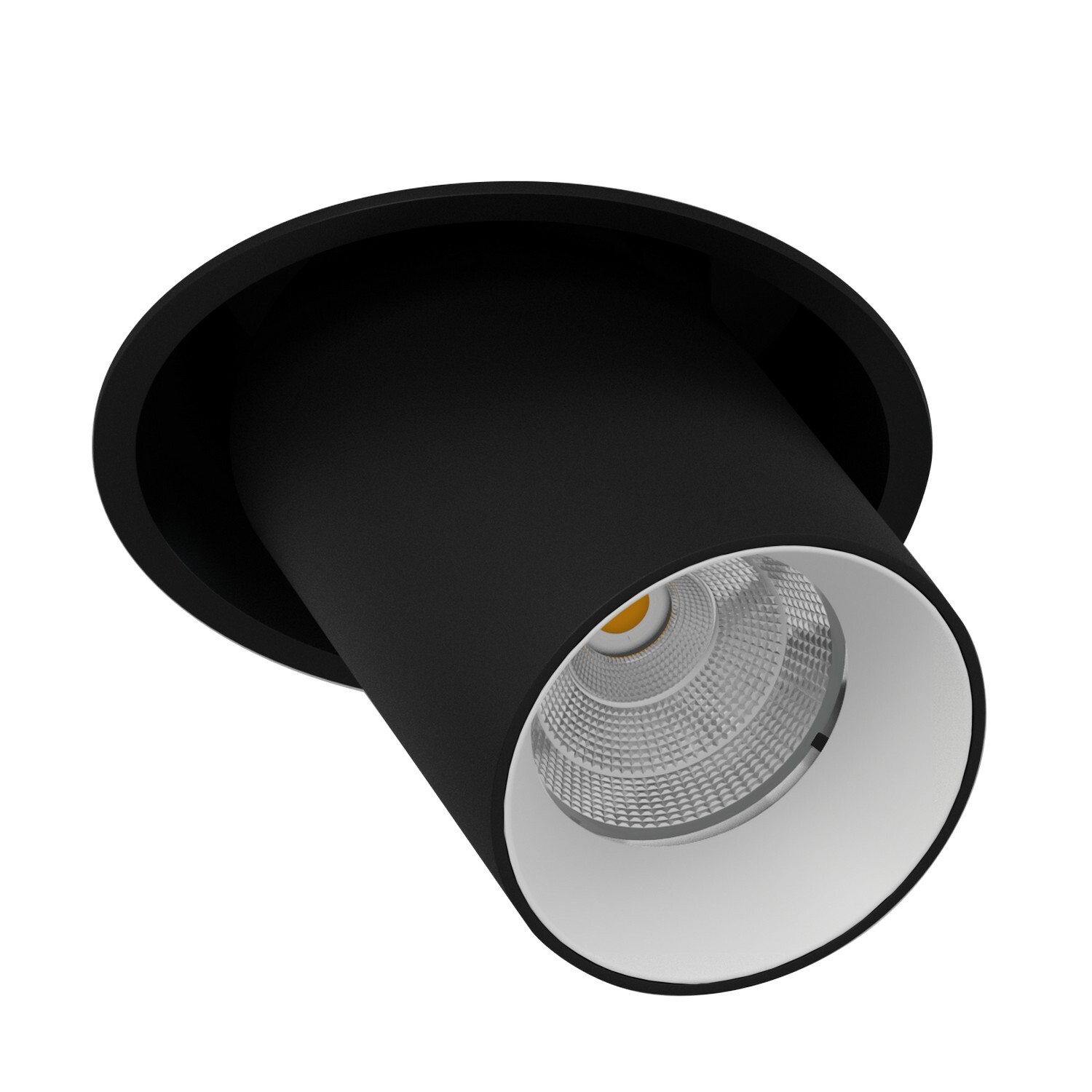 Встраиваемый  светодиодный светильник Ledron EVA DANNY MINI Black-White