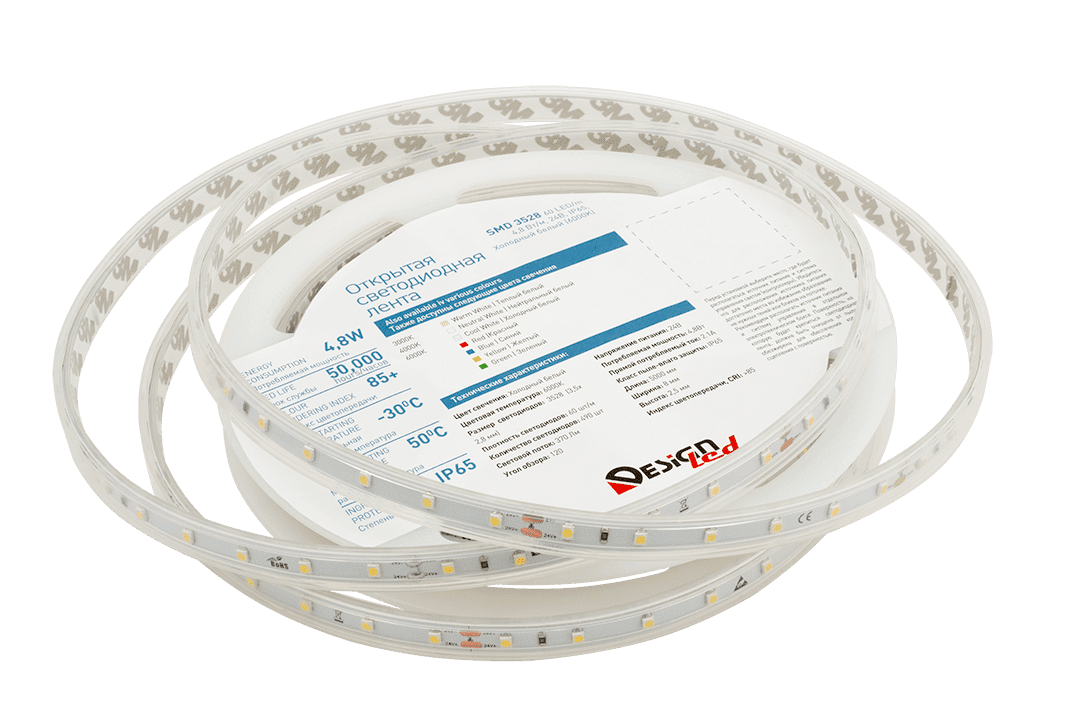 Лента светодиодная DesignLed DSG360-24-W-65