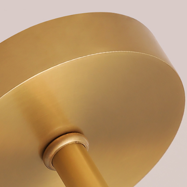 Потолочная люстра LORAINE L6 Brass Black by ImperiumLoft