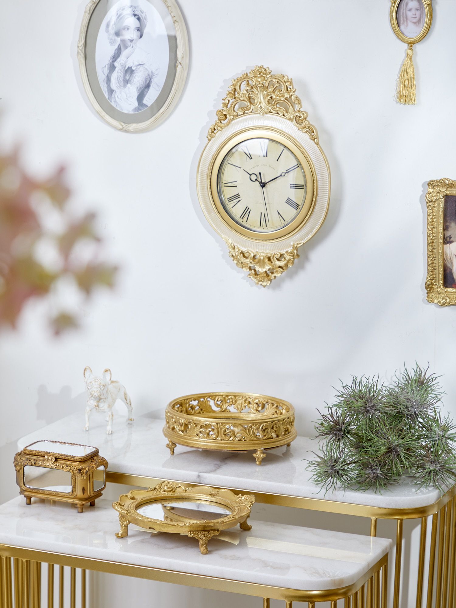 Блюдо на ножках, под старину Glasar 28-672