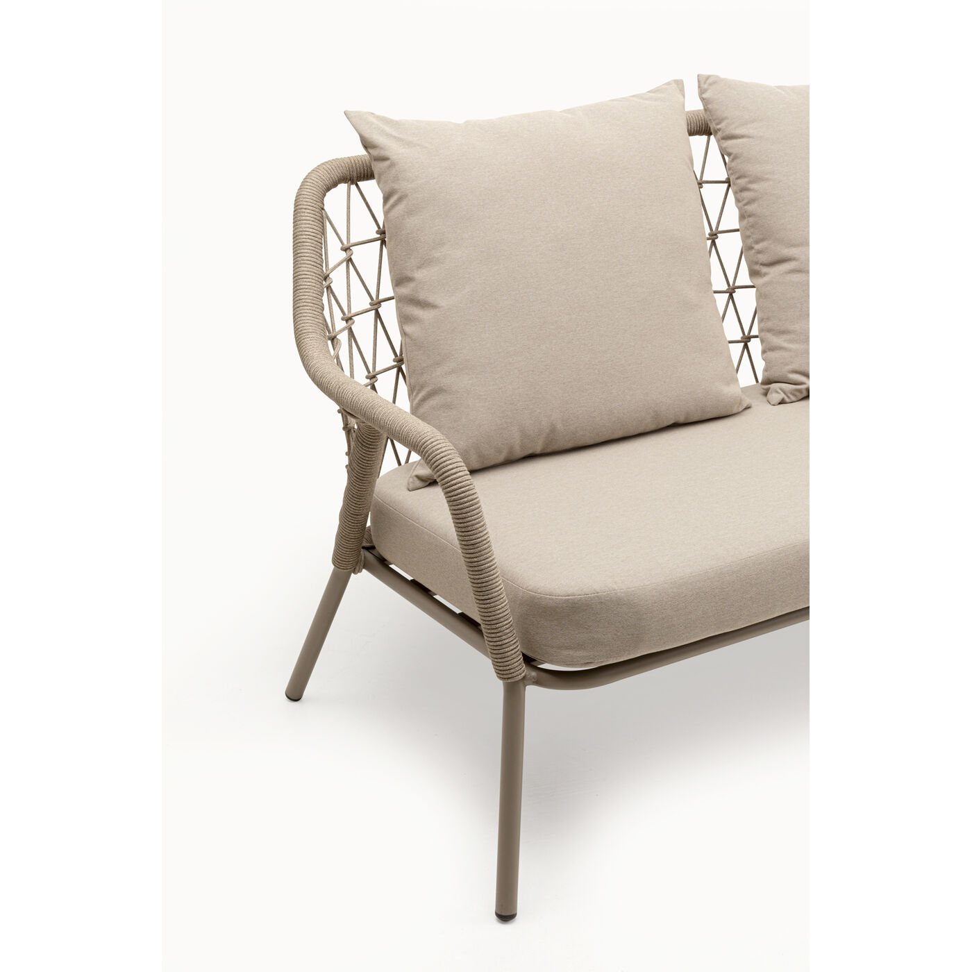 Скамья Milos Taupe KARE 71400