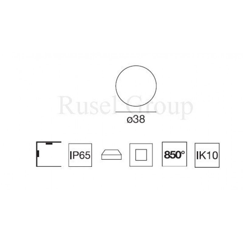 Настенно-потолочный светильник Linea Light Oh!Surface 15105
