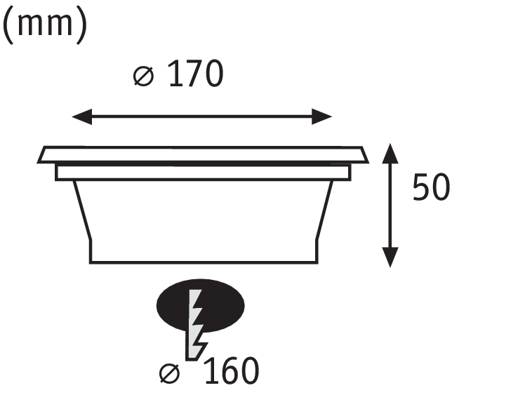 Уличный встраиваемый светильник Paulmann 93776