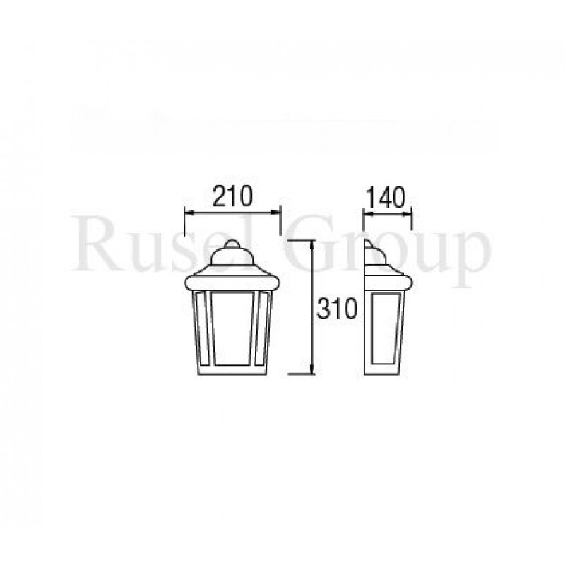 Уличный светильник Leds C4 PERSEO