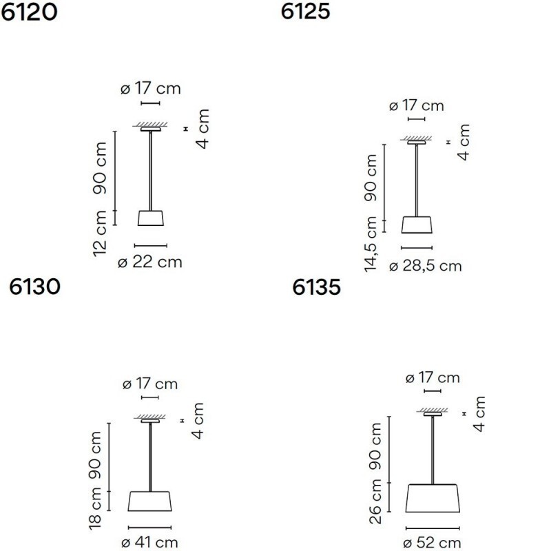ПОДВЕСНОЙ СВЕТИЛЬНИК  VIBIA Tube 6135