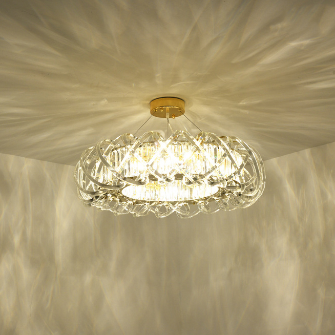 Подвесная люстра KARLENA D55 Transparent by ImperiumLoft