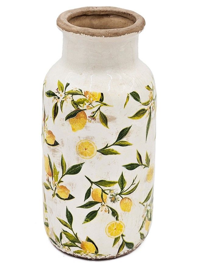 Ваза с лимонами Glasar C5613