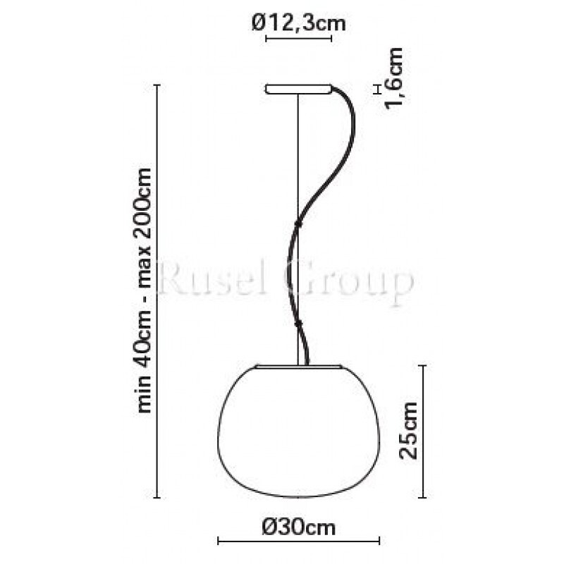 Подвесной светильник Fabbian Lumi Mochi F07 A07 01