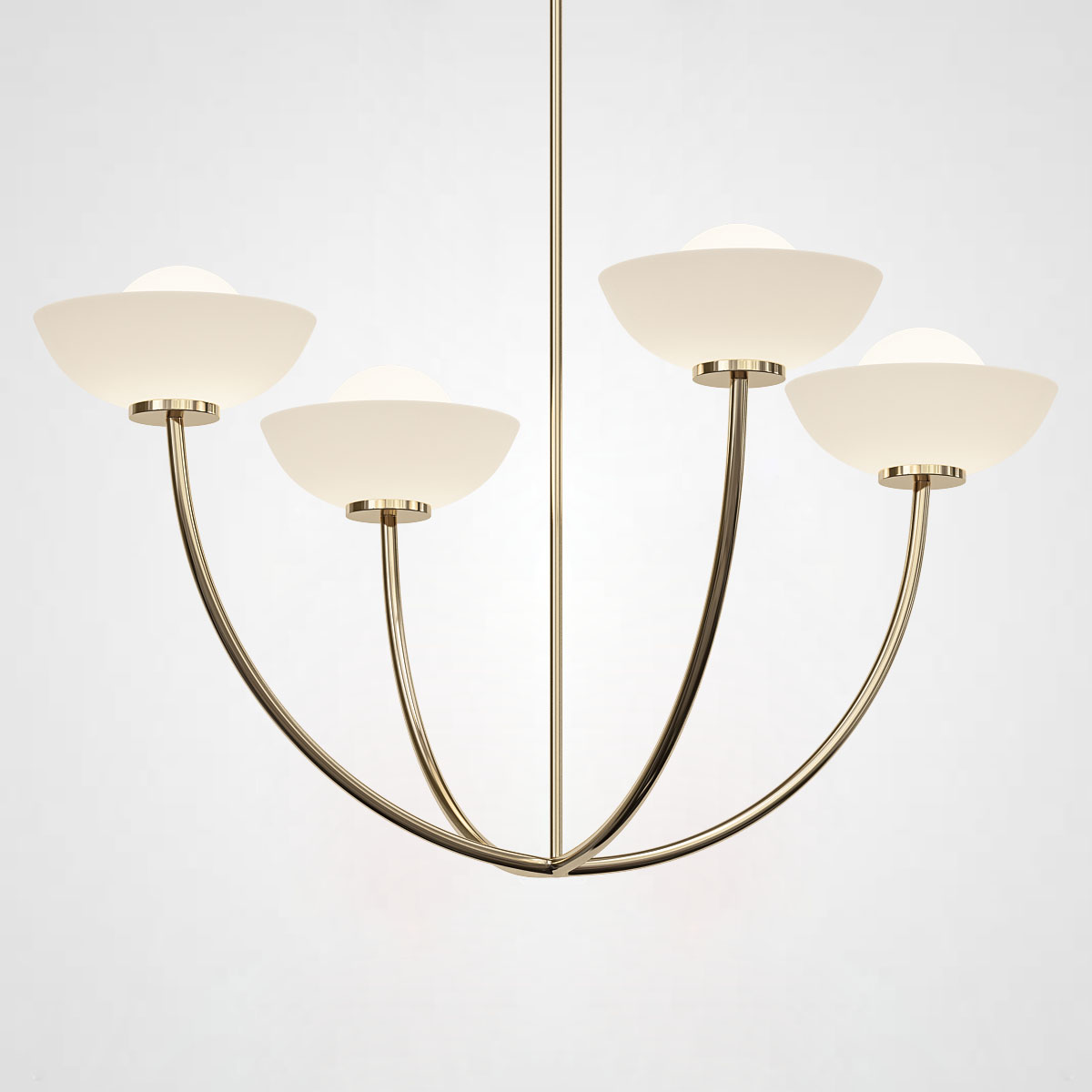 Потолочная люстра INELDA L4 Gold by ImperiumLoft