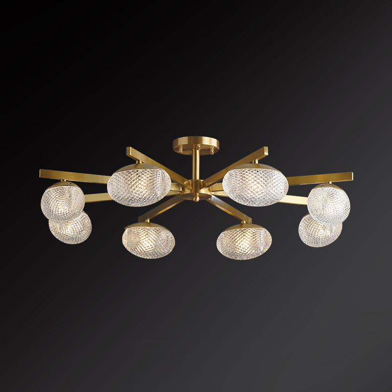 Потолочная люстра BETHANY CH L8 by ImperiumLoft