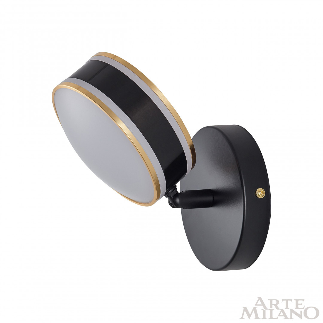 Бра светодиодные 277599/1B BK/GD Arte Milano