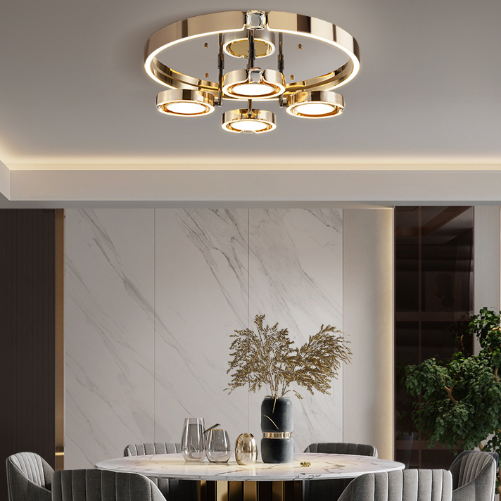 Потолочная люстра SELLIF GOLD D80 by ImperiumLoft
