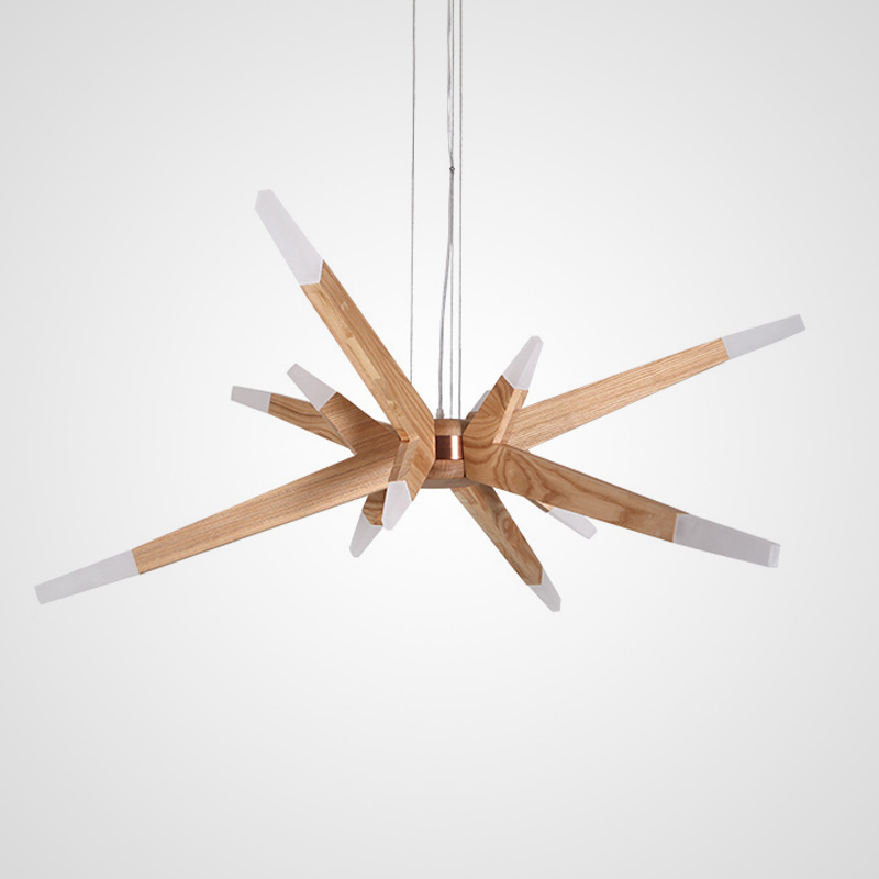 Лучеобразная люстра Flashwood by ImperiumLoft