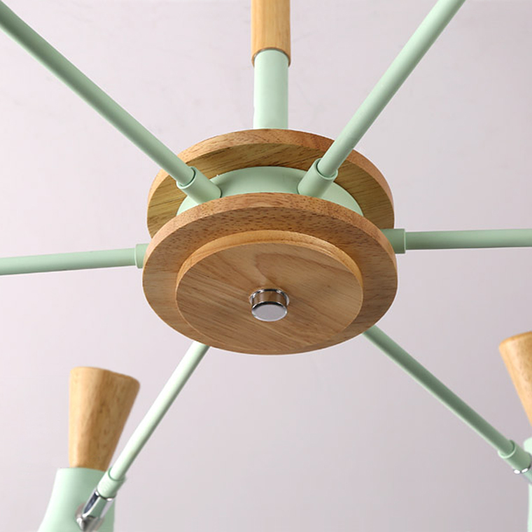 Люстра на штанге TUNE L6 Yellow by ImperiumLoft