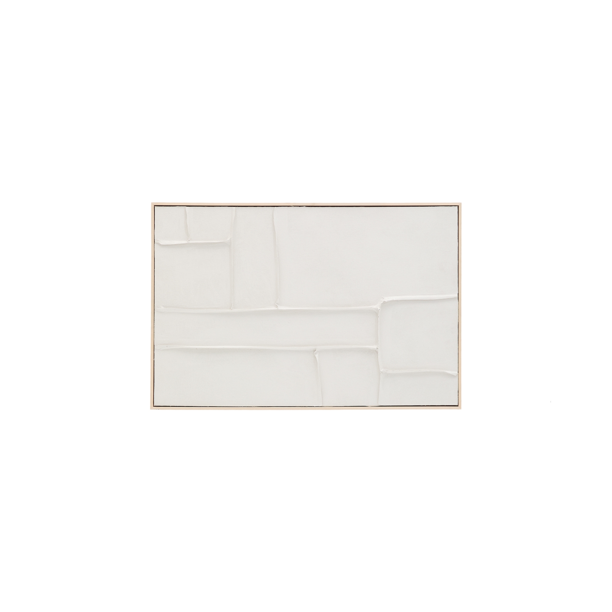 Klis Картина на льне с белым рельефным элементом 60 х 90 см La Forma (ex Julia Grup)