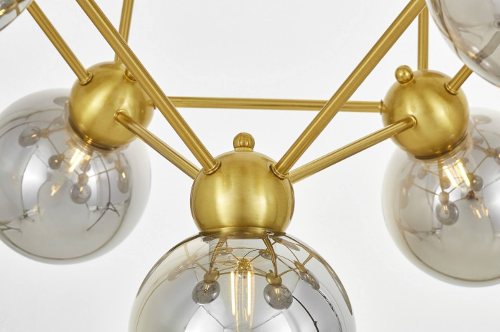 Подвесной светильник Lumina Deco LDP 160N-12 MD+GY