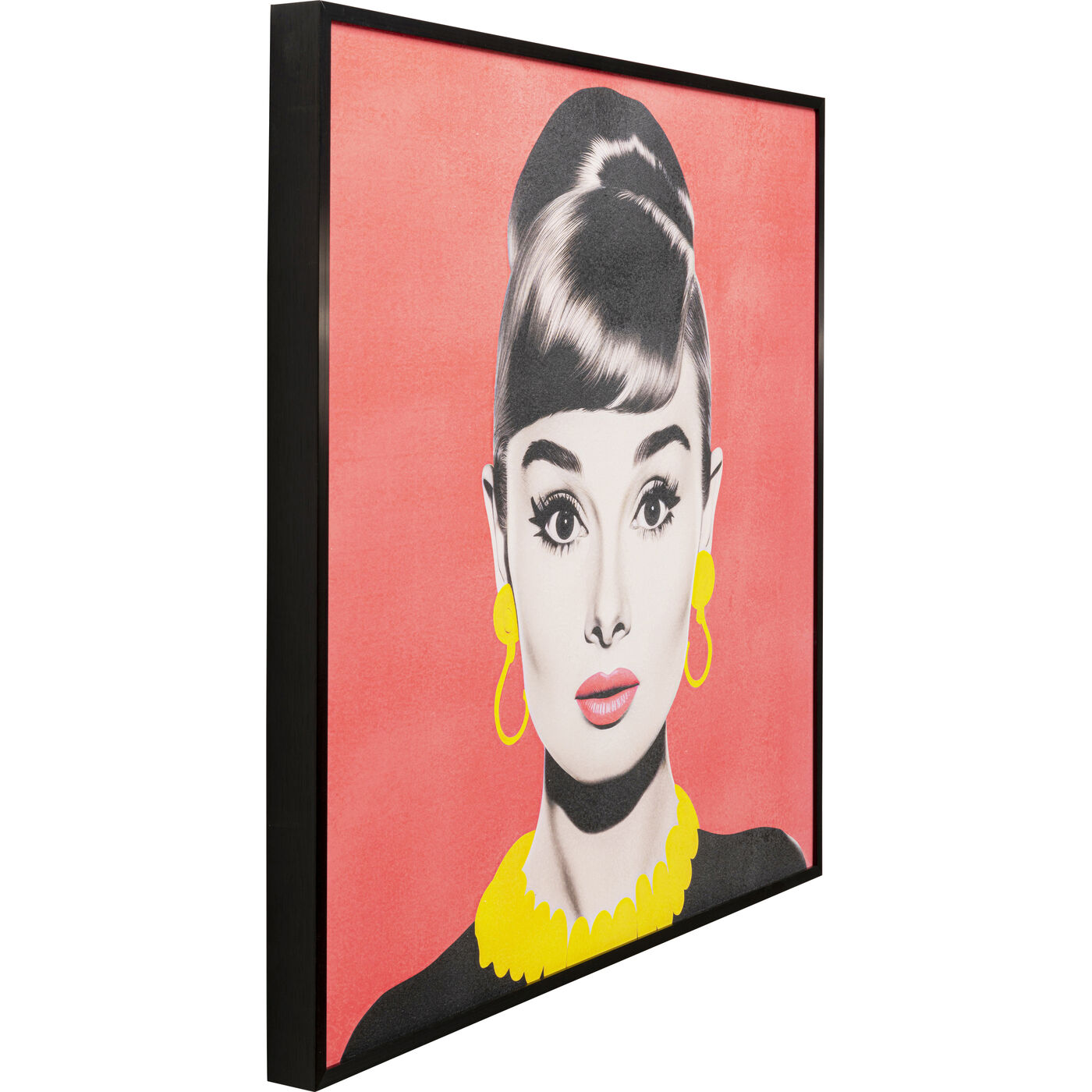 Картина в раме Diva Brunette 60x60cm KARE 57987