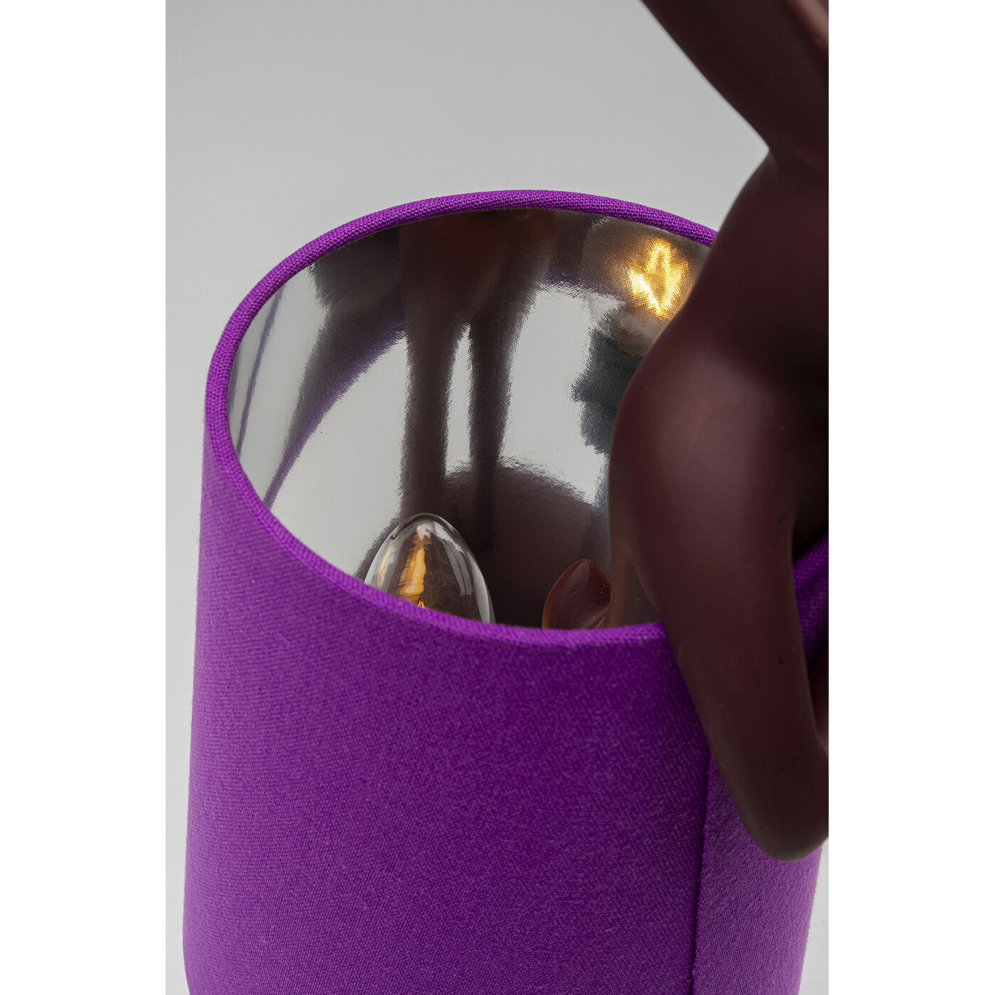 Светильник настольный Animal Rabbit Red/Purple 50cm KARE 56658