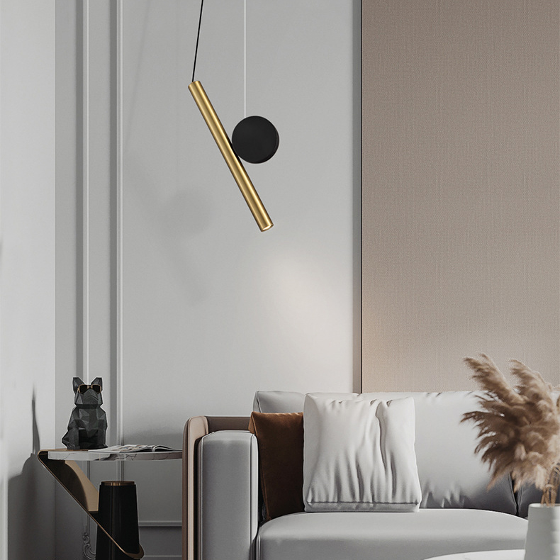 Подвесной светильник DROTT B Brass Black by ImperiumLoft
