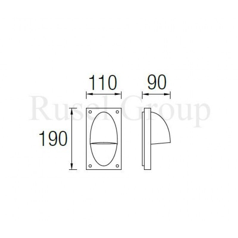 Уличный светильник Leds C4 ALFA