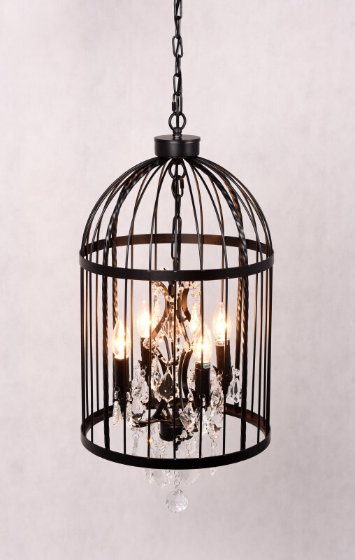 Подвесная люстра Lumina Deco LDP 161 BK